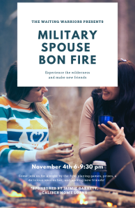 Military Spouse Bon Fire